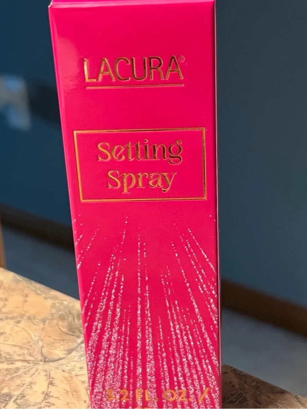 Lacura Rose Gold Cap Setting Spray - Clear Finish